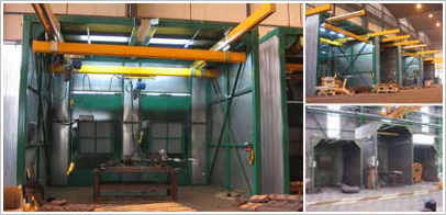 De-burring cabins